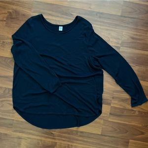 Old Navy Lightweight Long Sleeve. Navy Blue. Like New.